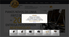 Desktop Screenshot of pianissimopianos.com.br